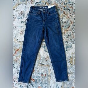American Eagle Outfitters Dark Blue Skinny Jeans